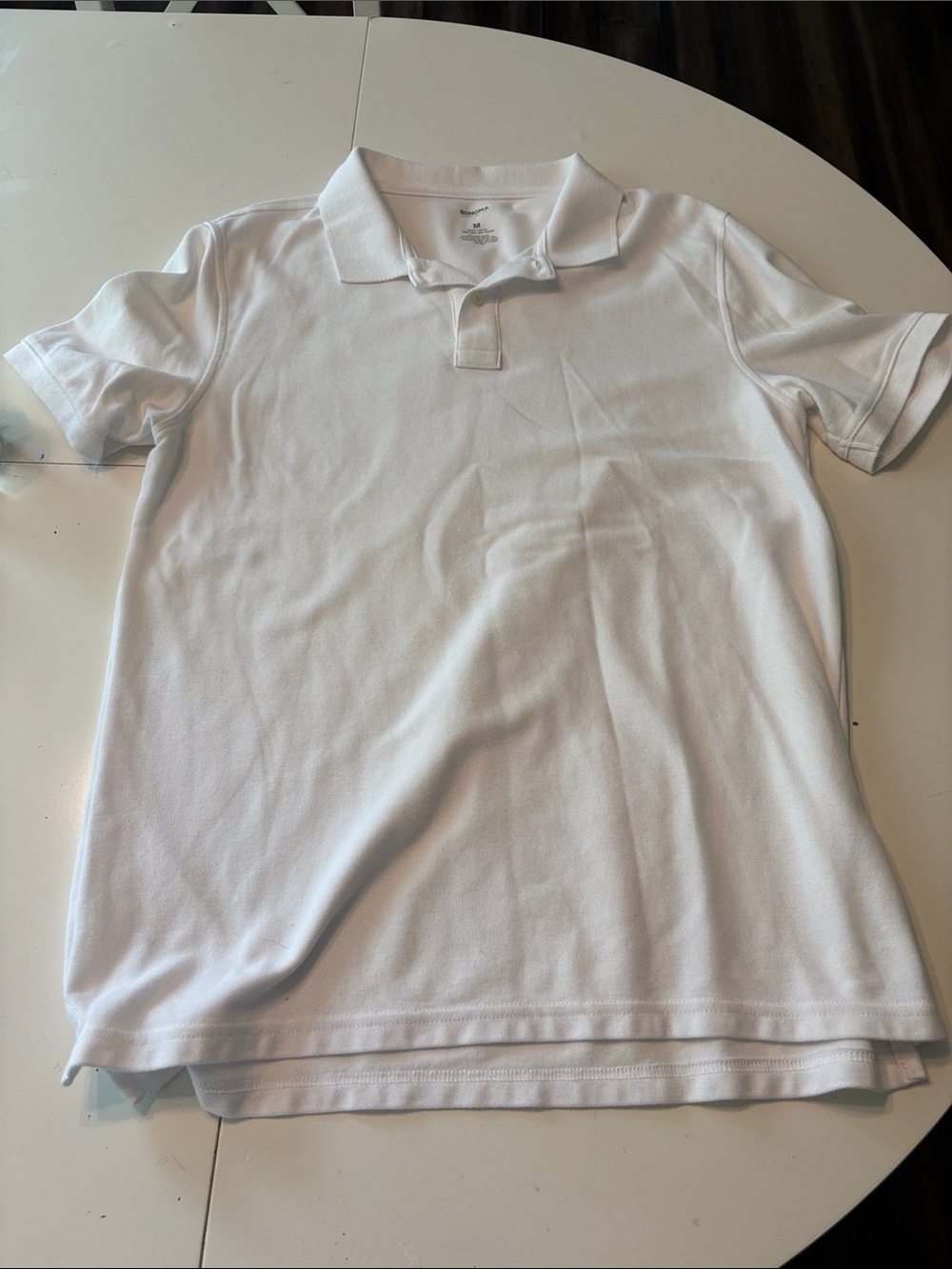 Sonoma White Men's Polo Shirt